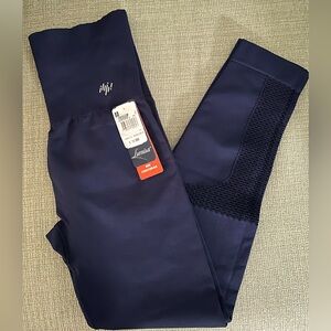 Leonisa athletic navy blue legging